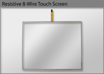 Resistive 8-Wire Touch Screen